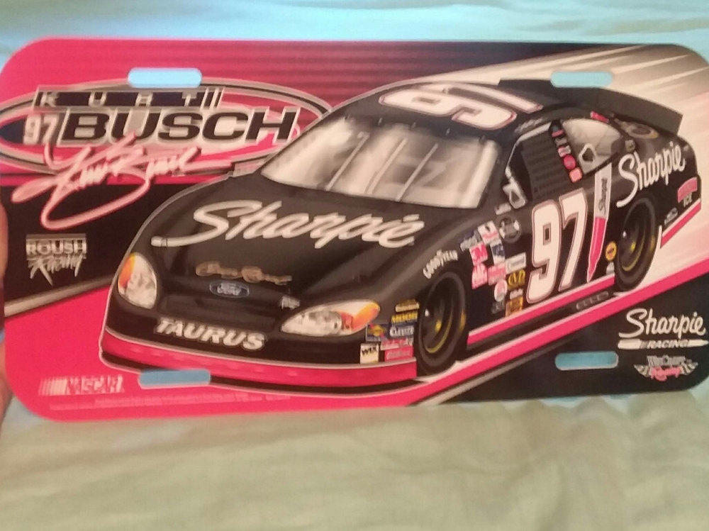 Kurt busch plate
